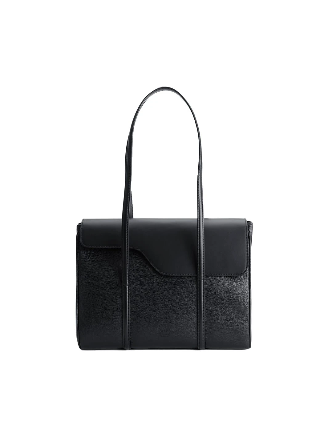 ATP Atelier Abriola in Black Grained Leather ATP Atelier Abriola in Black Grained Leather