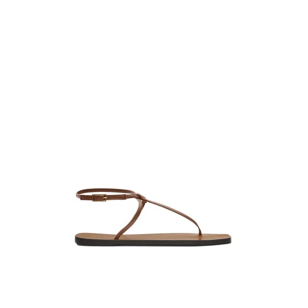 ATP Atelier Alassio in Cannella Flat Sandals