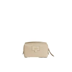 ATP Atelier Capanne in Mandorla Grained Leather Beauty Bag