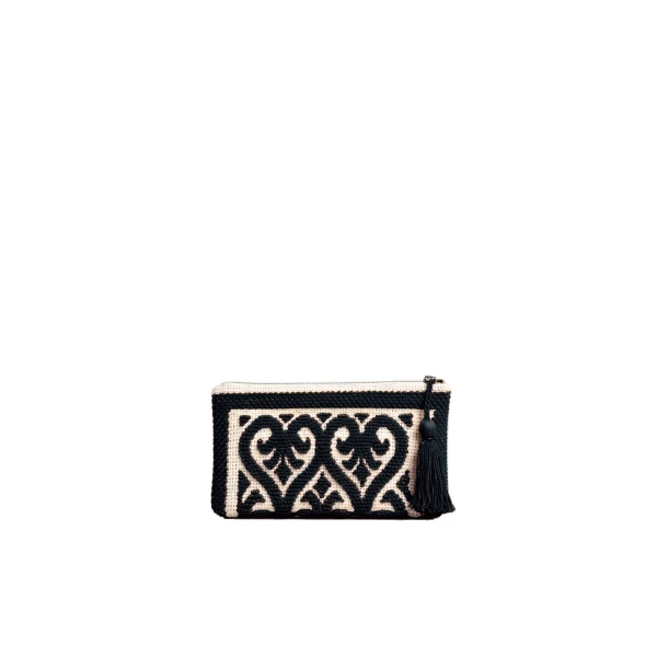 Costantine in Black Small Pouch