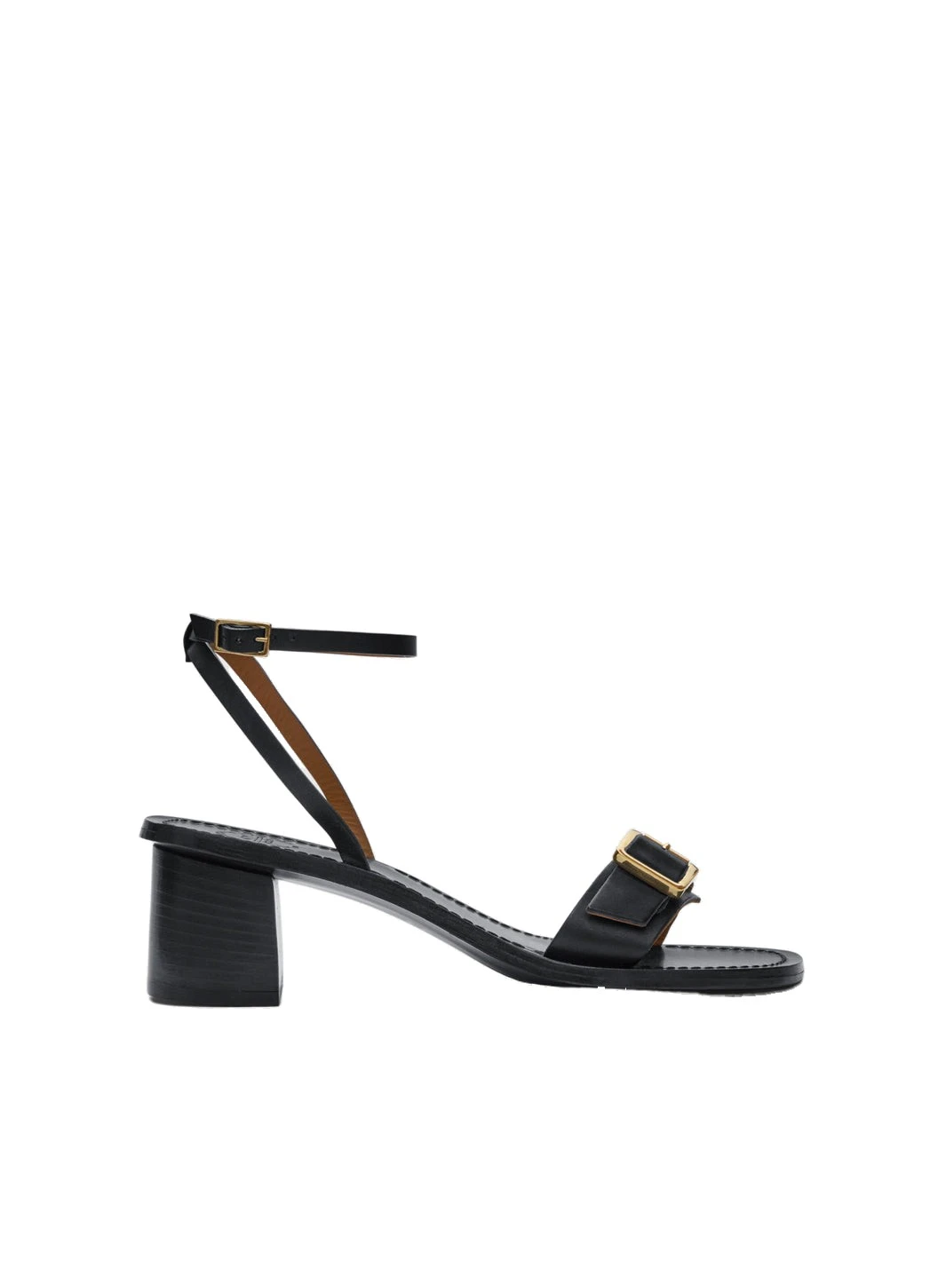 ATP Atelier Mori in Black Ankle Strap Sandals ATP Atelier Mori in Black Ankle Strap Sandals