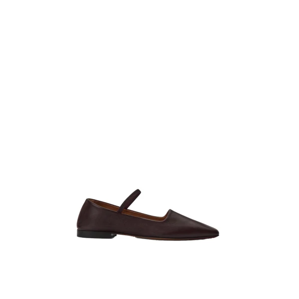 Petina in Walnut Mary Jane Flats