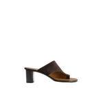 ATP Atelier Rosate in Walnut Cutout Heeled Sandals