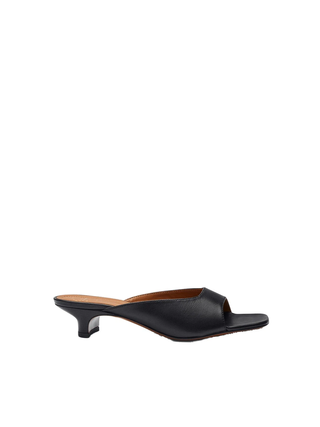 ATP Atelier Tavenna in Black Kitten Heel Mules ATP Atelier Tavenna in Black Kitten Heel Mules