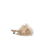 ATP Atelier Tavenna in Cipria Kitten Heel Mules
