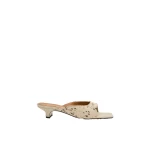 ATP Atelier Tavenna in Mandorla Kitten Heel Mules