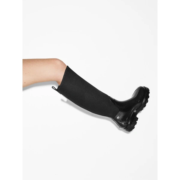 ATP Atelier Verbania in Black Rubber Boots Black