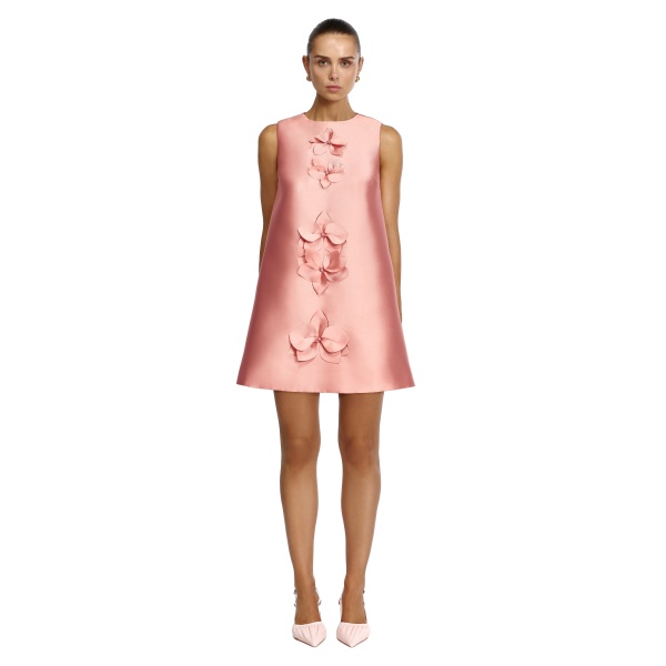 Acler Medora Mini Dress in Rose Petal
