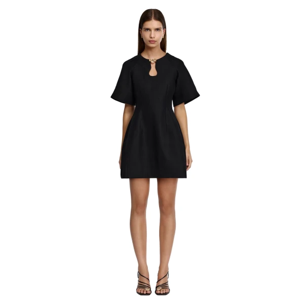 Acler Picts Mini Dress in Black