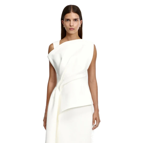 Acler Quindus Top in Ivory