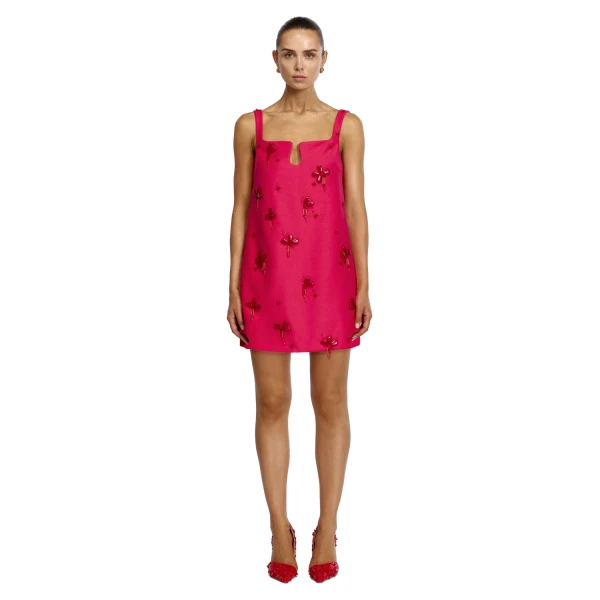 Acler Rex Mini Dress in Corte Pink