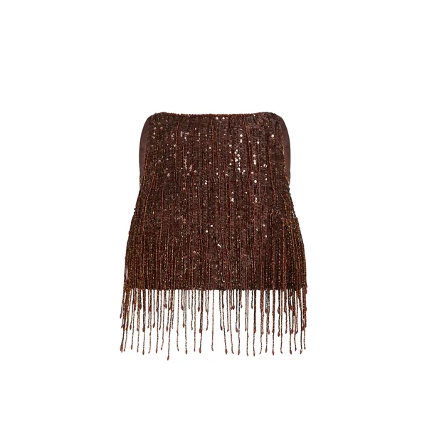 Aje Aire Sequin Top