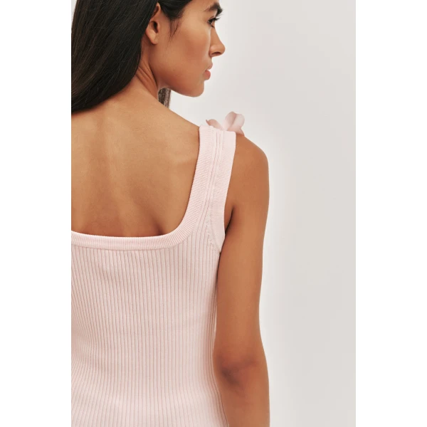 Aje Camille Flower Tank