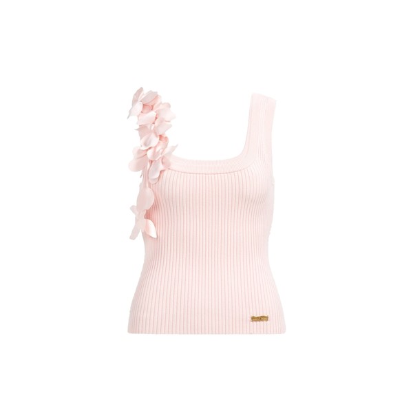 Aje Camille Flower Tank