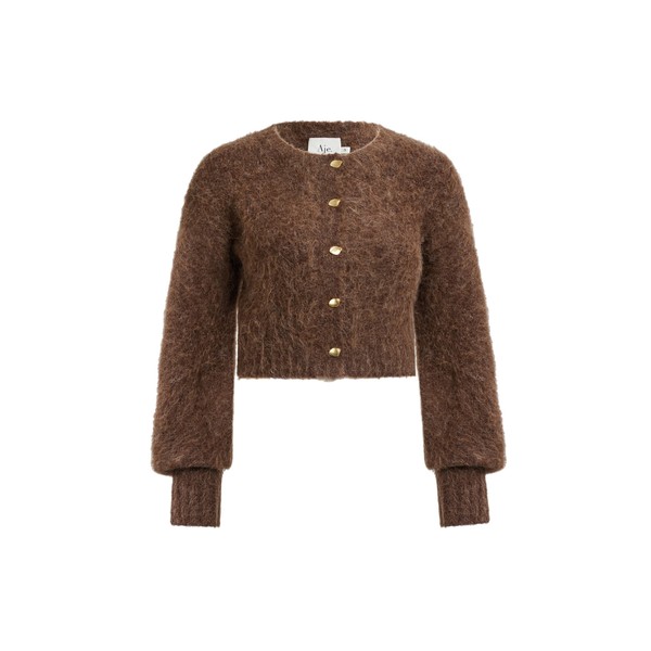 Aje Celine Fluffy Cardigan