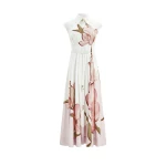 Aje Droplet Midi Dress
