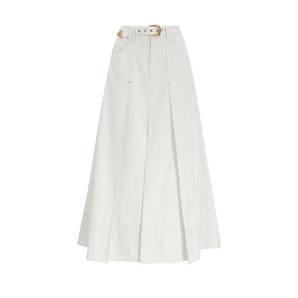 Aje Leni Denim Midi Skirt