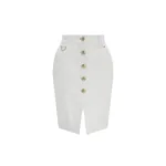 Aje Leni Denim Pencil Skirt