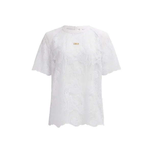 Aje Pippa Lace Tee