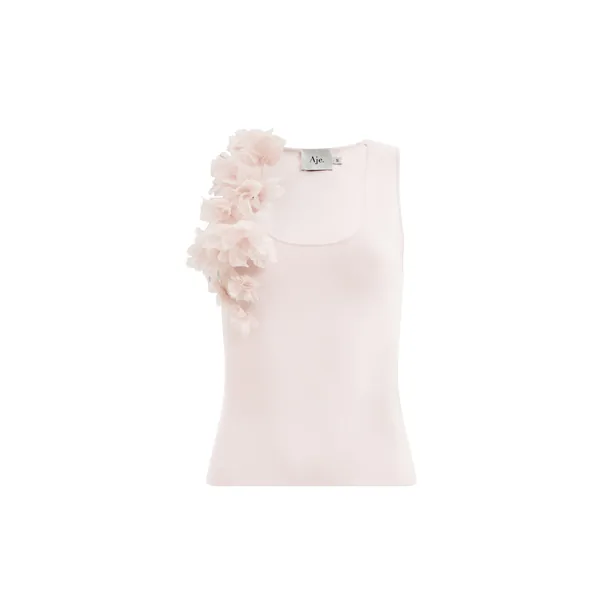 Aje Posey Knit Tank