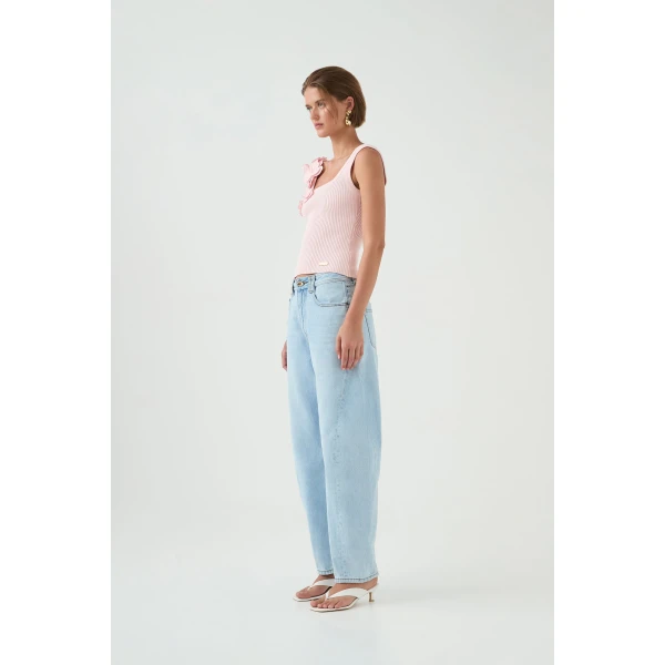 Aje Splendour Flower Knit Tank