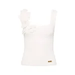 Aje Splendour Flower Knit Tank