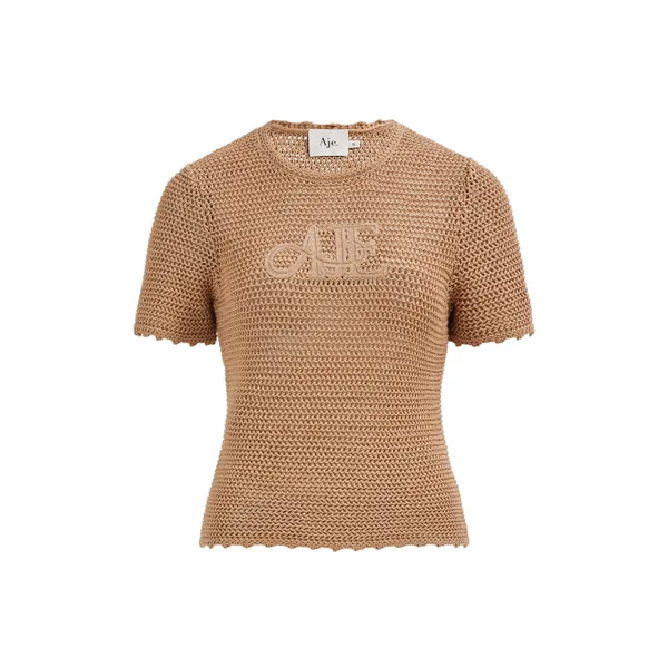 Aje Uma Slim Knit Tee