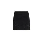 Aje Vanaia Denim Mini Skirt