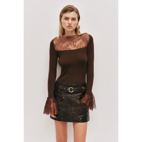 Chocolate Brown skirts