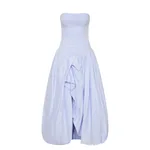 Aje Violette Bubble Hem Maxi Dress