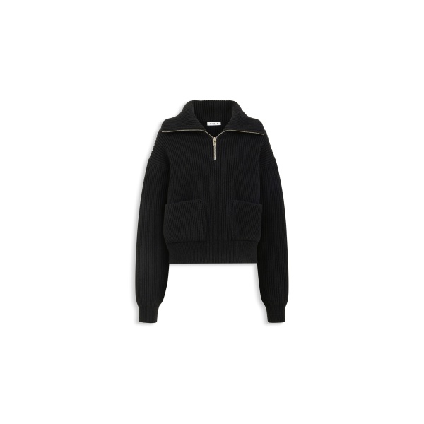 Alaia cashmere trucker jumper