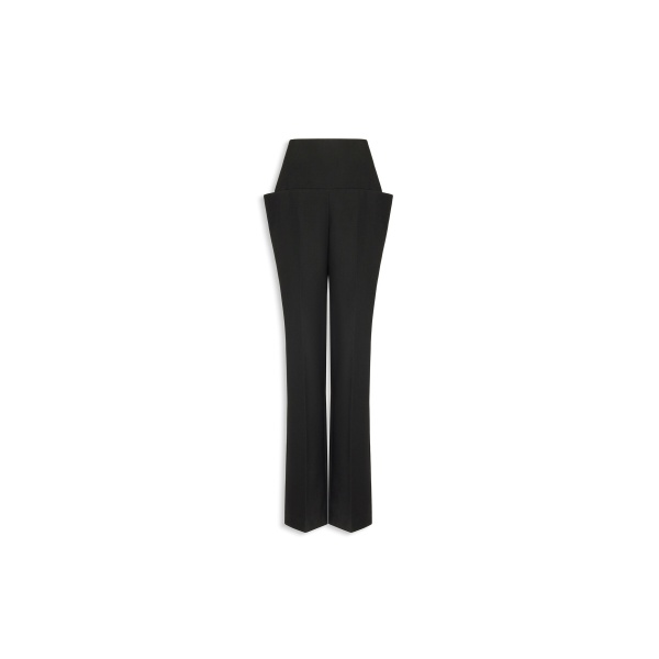 Alaia light tailored wool pants