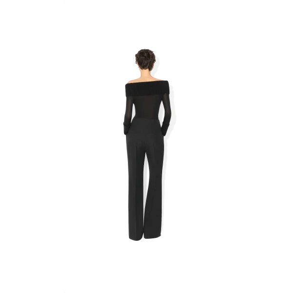 black designer tops
