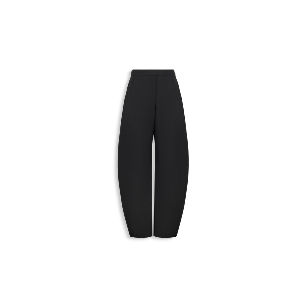 Alaia round tailored pants in midnight