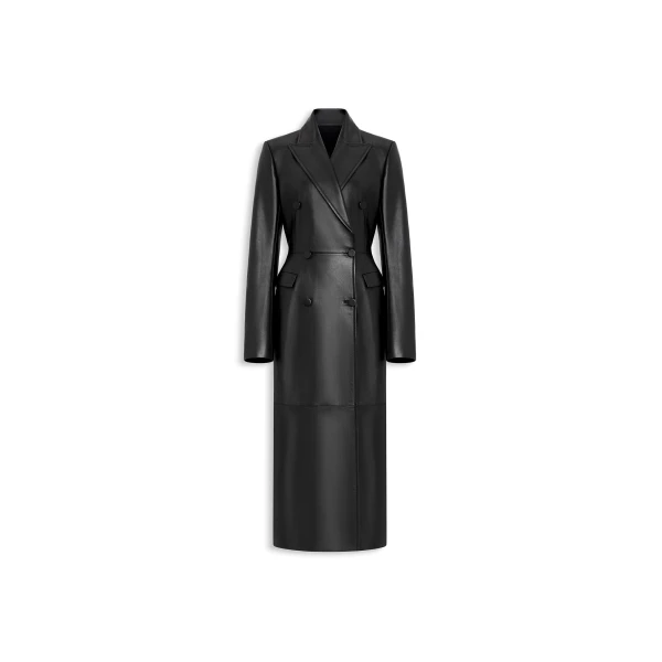 Soft Lambskin Tailored Coat