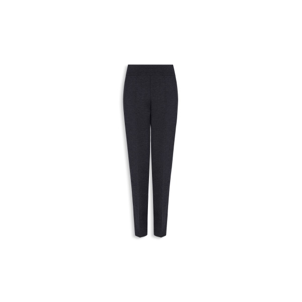 Alaia tapered wool pants in dark grey