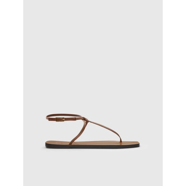 ATP Atelier Alassio in Cannella Flat Sandals
