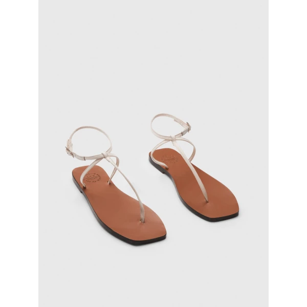 Ivory ATP Atelier flat sandals
