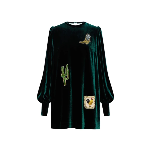 Earle Embellished Mini Dress