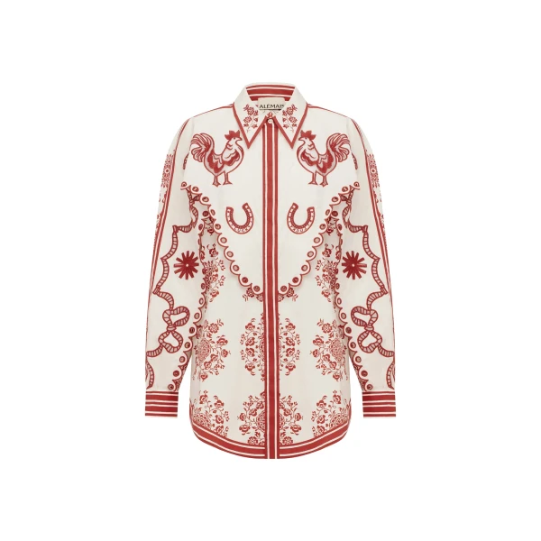Giddy Embroidered Shirt