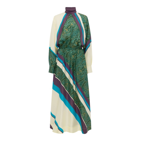 Alémais Joni Silk Midi Dress