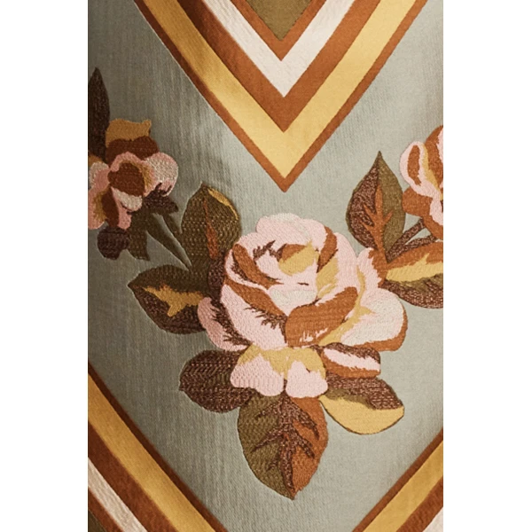 Alemais La Rosa Jacquard Skirt, view 5