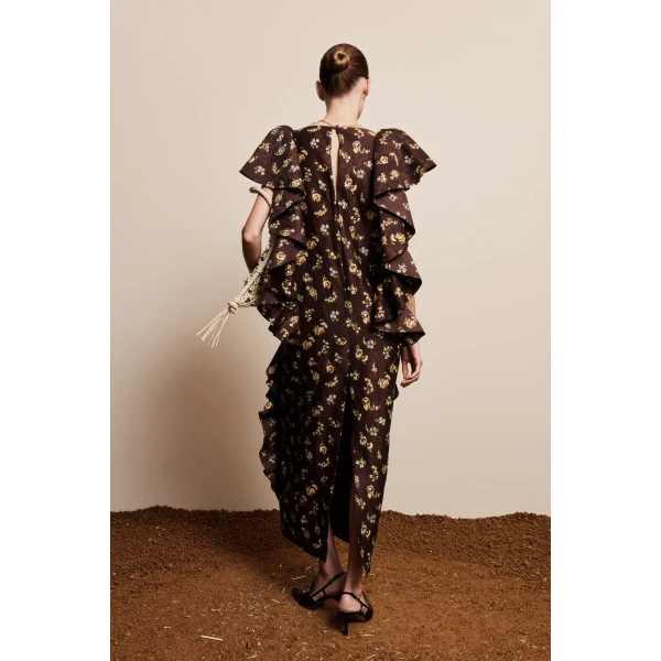 Alemais Lilah Midi Dress, view 4