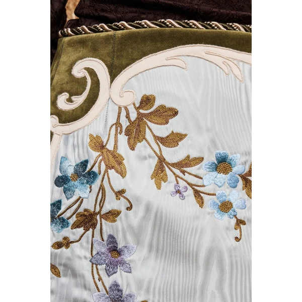 Alemais Odessa Embroidered Skirt, view 5