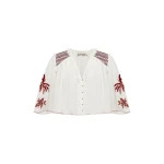 Alémais Odie Embroidered Top