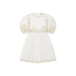 Rosemary Embroidered Mini Dress by Alemais - Dresses Alémais Rosemary Embroidered Mini Dress