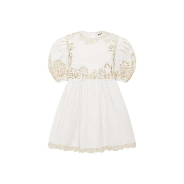 Alémais Rosemary Embroidered Mini Dress