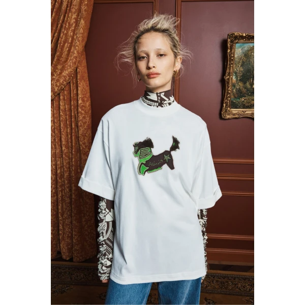 Alémais Tangible Love Embroidered Tee