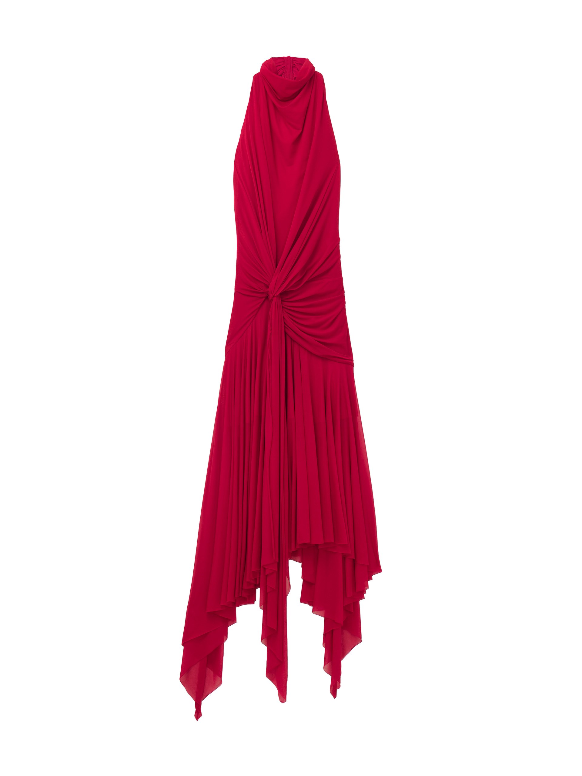 Alexander McQueen Asymmetric Draped Dress - Dresses - British Luxury Tailoring at Coveti Alexander McQueen Asymmetric Draped Dress - Dresses - British Luxury Tailoring at Coveti