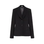 Alexander McQueen Bonded crepe Single-breasted Jacket - Jackets - British Luxury Tailoring at Coveti